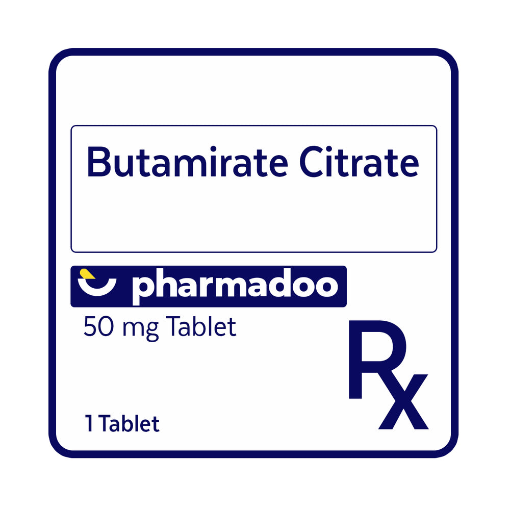 BUTAMIRATE  CITRATE 50MG