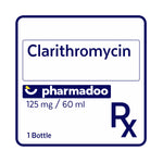 CLARITHROMYCIN 125MG/60ML