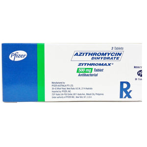 Zithromax 500mg tablets